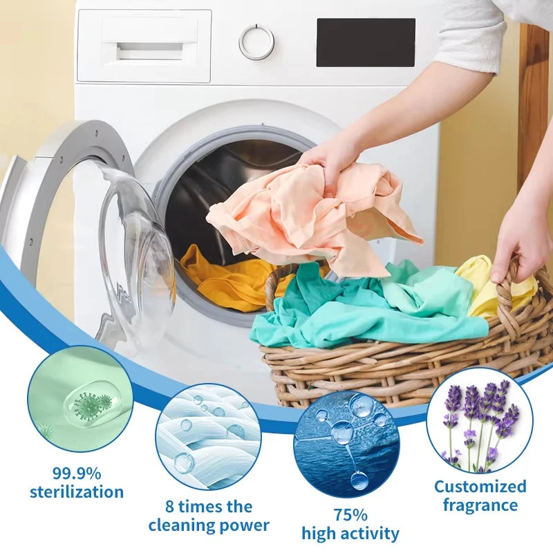 3/6 Box Eco Pure Laundry Detergent Sheets - Vegan, No Plastic Jug, No Mess & Liquid Free Laundry Sheets in Washer Hypoallergenic